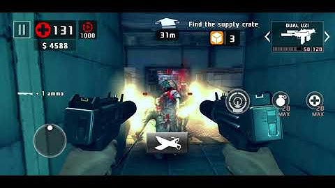 DEAD TRIGGER 2 WEAPONS SHOWCASE (SUBMACHINE GUNS #5) DUAL UZI