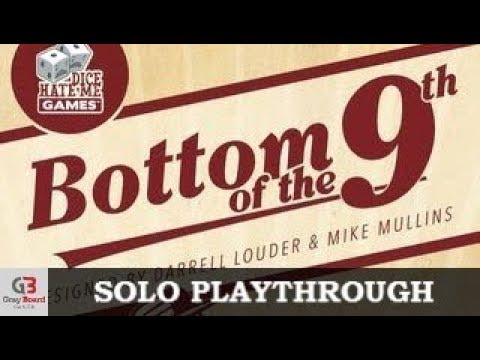 Bottom of the 9th - Solo Playthrough