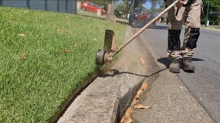 Lawn Care For Favourite Lawn. | Satisfying Mow with Clean Edges.