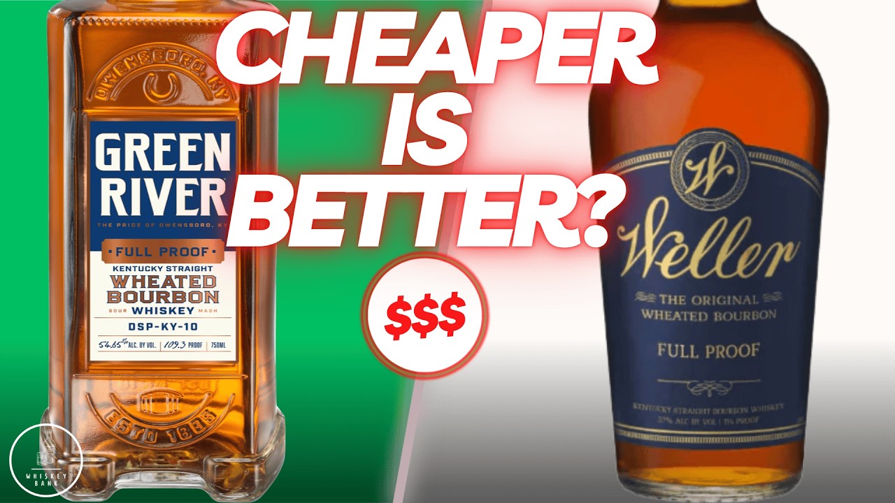 Full Proof Wheated Bourbon Battle! Green River the NEW KING over Weller?? Find Out!