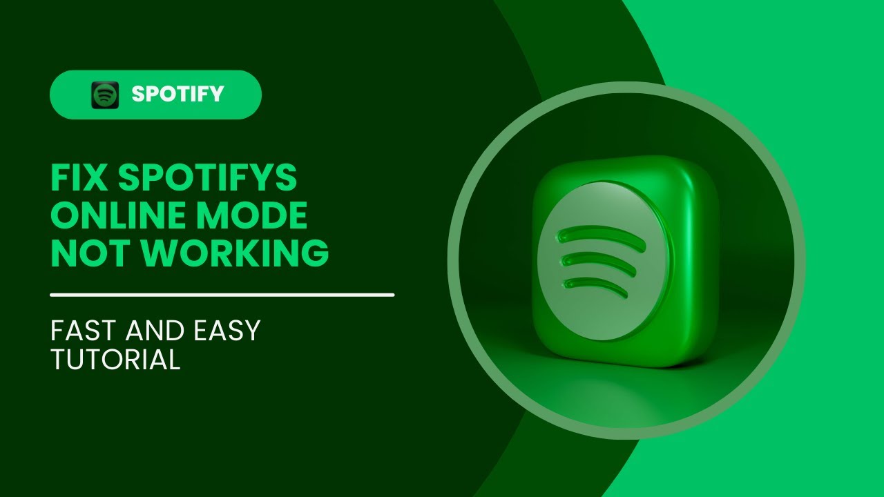 Fix Spotify Offline Mode Not Working (Step-by-Step Solution 2025) - YouTube