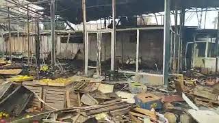 Yanğından Sonrakı Dəhşətli̇ Mənzərə