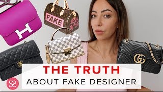 celebrities with fake designer bags