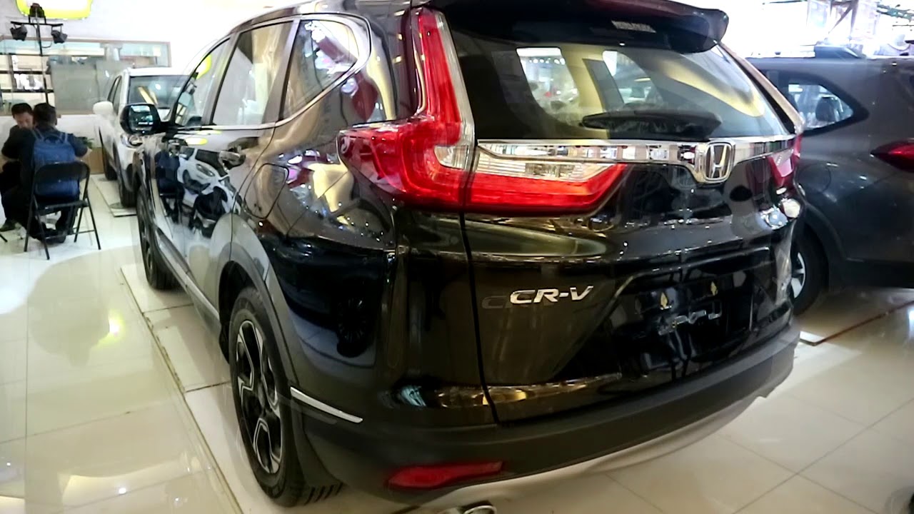 New Honda Cr V Turbo 2018 Black Colour Exterior And Interior