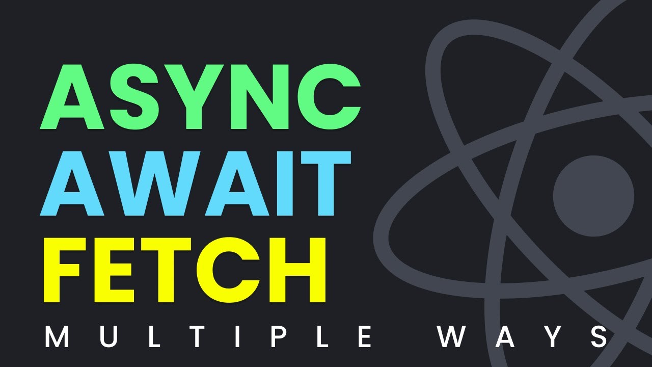 Multiple Ways Of Async Await Fetch Api Call With Hooks (Usestate, Useeffect)  Map | React Js