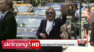 Hillary Clinton diagnosed with pneumonia on Friday: doctor