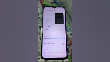 Set screen refresh rate itel a50