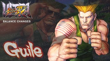 USFIV: Guile Balance Changes