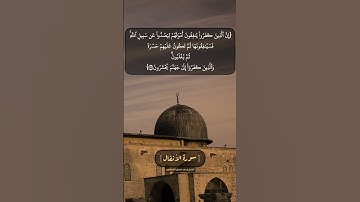 سورة الأنفال الآية ٣٦ و ٣٧ بصوت الشيخ محمد صديق المنشاوي