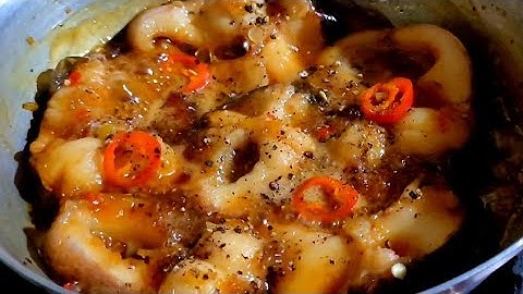 CÁ LÓC KHO TIÊU , cách kho cá ngon thấm gia vị không tanh nước sánh kẹo