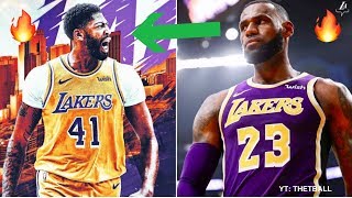 The trade idea to send anthony davis lakers! | pairing up with lebron
james in los angeles?