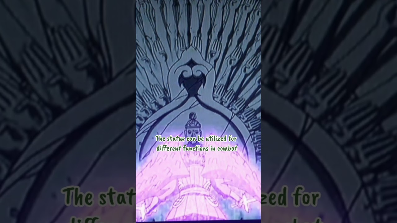 What is the level of power possessed by Hashirama's 1,000 hands statue  