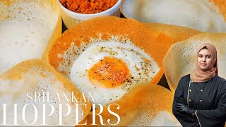 Srilankan Instant Hoppers | How To Make Appa | ✔ කඩේ රසට ආප්ප හදමු | Easy Appam Recipe