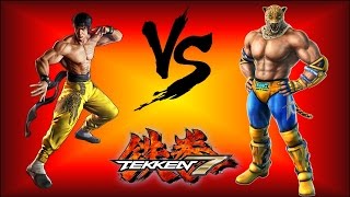 Tekken 7 - Law vs King