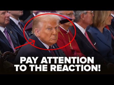 🤯Check out TRUMP's reaction! This musical piece amazed everyone at Windsor Castle