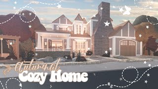 ROBLOX Bloxburg // Autumnal Cozy Home // LeYuii