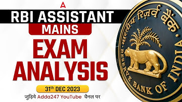 RBI Assistant Mains Exam Analysis 2023 | RBI Assistant Asked Questions and Expected Cut Off