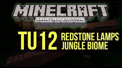 Minecraft (Xbox 360) TU12 INFO: Update Features! Redstone lamps + MORE!