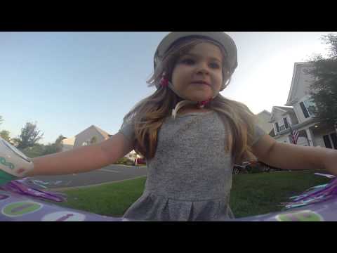 Sophias Birthday Bike Ride Age 4