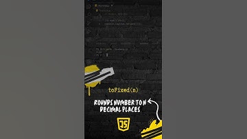 JavaScript Shorts - 16 | Numbers and Math : Number Methods - toFixed, toPrecision, toString #shorts