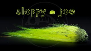 XL Predator BAITFISH fly pattern | Sloppy Joe | Fly Tying Tutorial