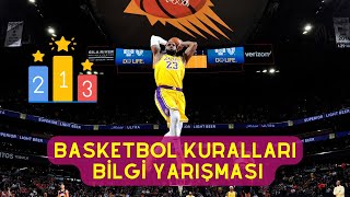 Basketbol Bi̇lgi̇ Yarişmasi Basketbol Kurallari Ve Sorulari
