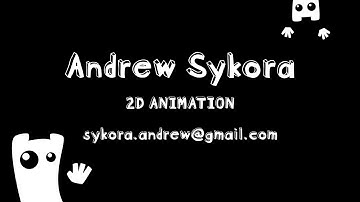 Andrew Sykora 2D Animation Reel 2024