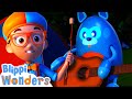 Guitars and Marshmallows | Blippi Wonder | Cartoons for Kids - Explore With Me!