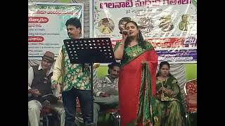 Rajasekhara neepai song by Athota sowjanya..singer guntur