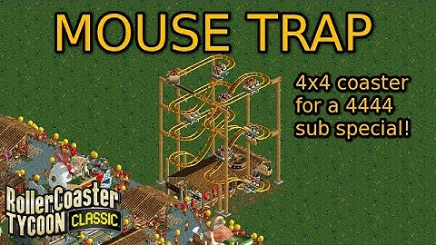 Tutorial - 4x4 Wilde Muis | Muizenval | Rollercoaster Tycoon Classic