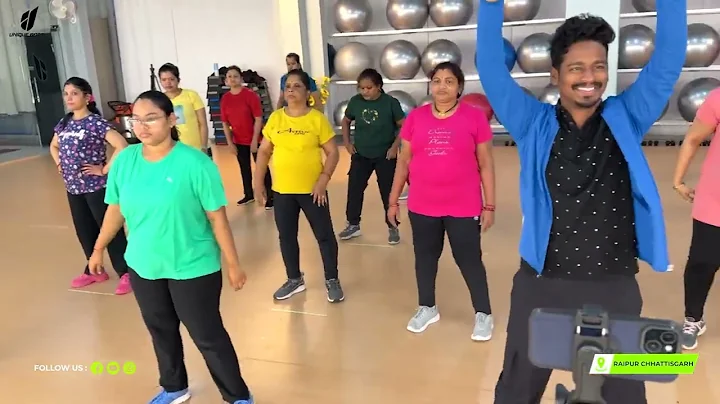 40 Minutes Workout Video | Zumba Fitness With Unique Beats | Vivek Sir