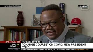 Tanzania's opposition leader Tundu Lissu calls for change of COVID-19 approach