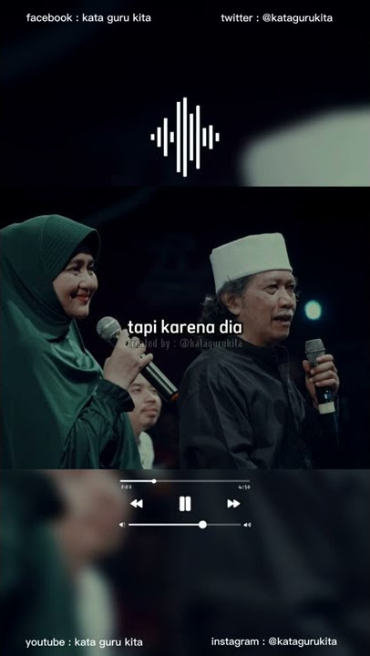 Mbah Nun - Cinta/Mencintai itu 2 Pihak | #katagurukita #caknun #kataehati #wildanjfirdaus #shorts