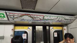港鐵港島線：M-train(A266/A287) 中環-灣仔