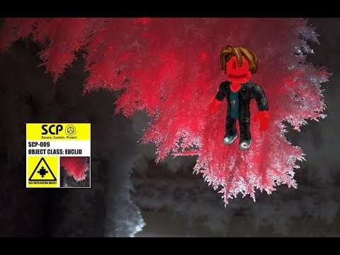 Red Ice Roblox Scp 009 Youtube - scp 009 roblox