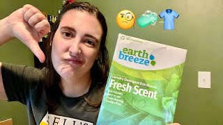 Eco friendly laundry review | My thoughts on Earth Breeze sheets