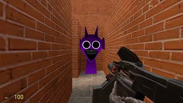 Hunting sprunki monsters in a maze  👁️🎮 #Sprunki #game #gmod #character  #Simon #evolution