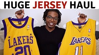 Huge Jersey Haul To Resell On eBay & PoshMark | Reselling Mens Clothing | Thrift Haul # 18