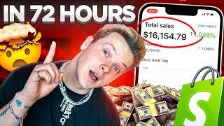 How I Made 16K In 72 Hours Dropshipping With NO MONEY