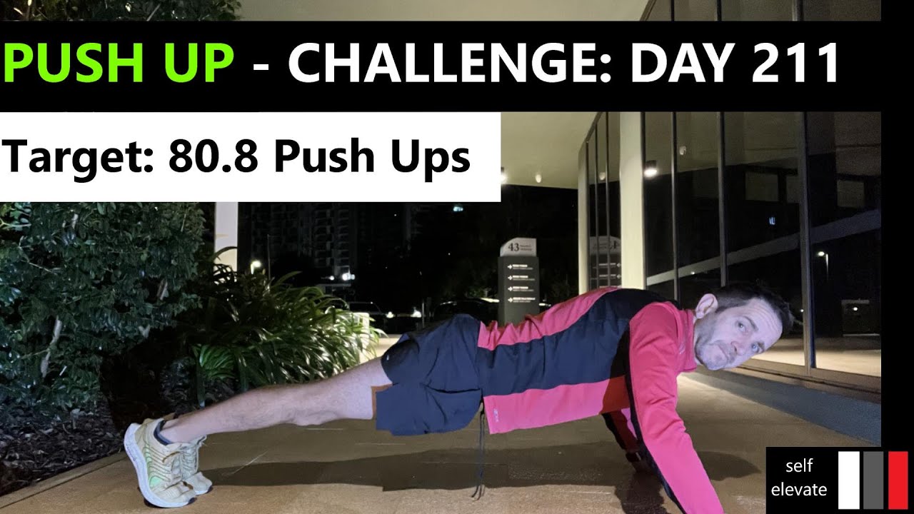 365 Day Push Up Challenge - Day 211 - YouTube
