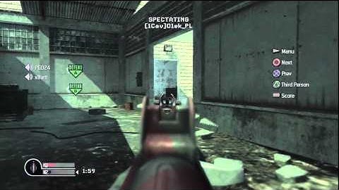 CoD4 1stCav vs K2S Search and Destroy part 1