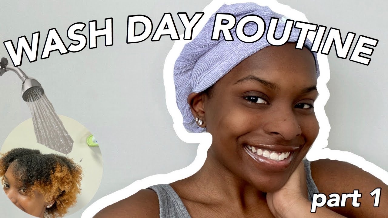 CO WASH DAY ROUTINE how to co wash type 4 hair (part 1) YouTube