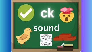"Cracking the Code: Mastering the 'CK' Digraph in English Words" #letslearnprimarybasics  #digraphs