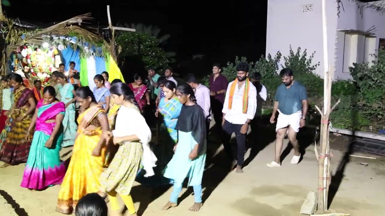 || KANCHARODE PADAMATI NALLADIDHANA || KOLLATAM DANCE || ANGADIPETA || SHANTI NAGAR COLONY 🕺💃