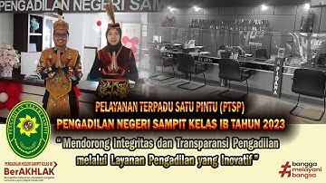 Profil PTSP Pengadilan Negeri Sampit Kelas IB Tahun 2023