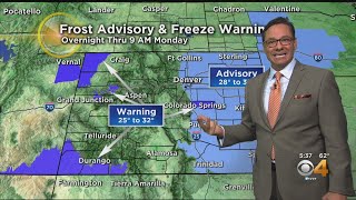 Cold NIght Before Mild Monday With Snow Coming Soon