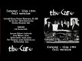 The cure  forever live in washington dc 1984  full version