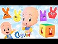 Cuquin's colorful magic cube 🐰🟧 Videos &amp; cartoons for babies