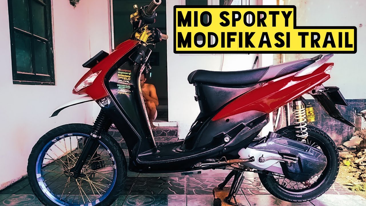 Mio Sporty Modifikasi Trail YouTube