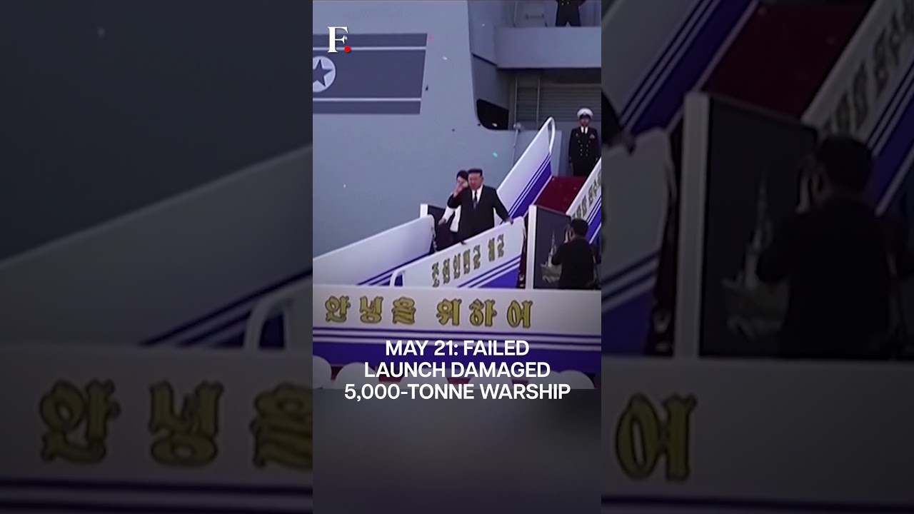 Satellite Images Show Before and After of North Korean Warship Accident | Subscribe to Firstpost